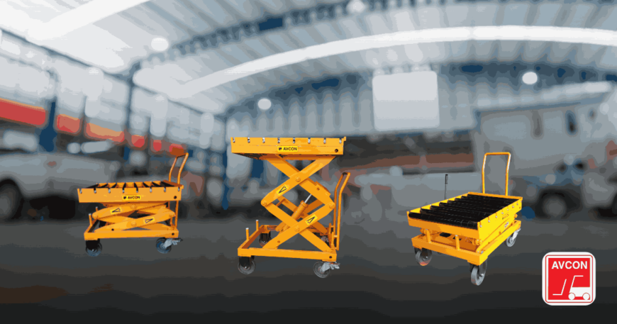 Manual scissor lifts