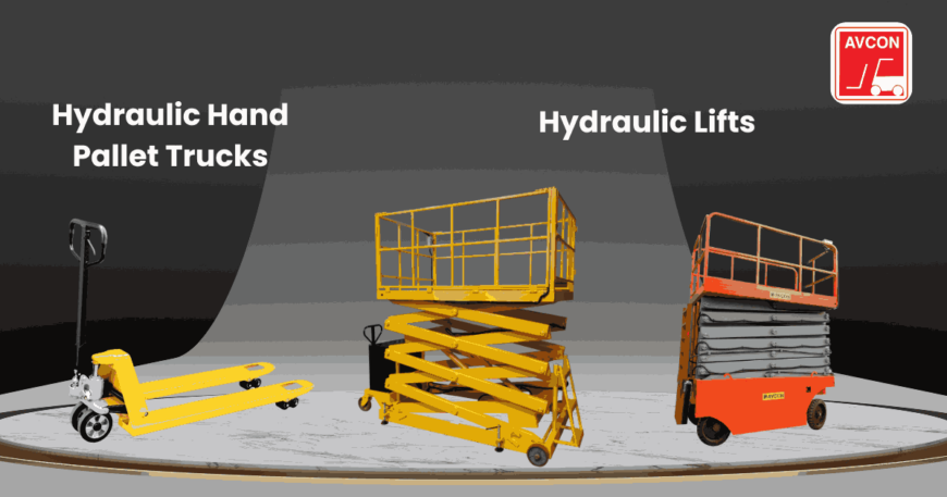 Hydraulic Hand Pallet Trucks and Hydraulic Lifts