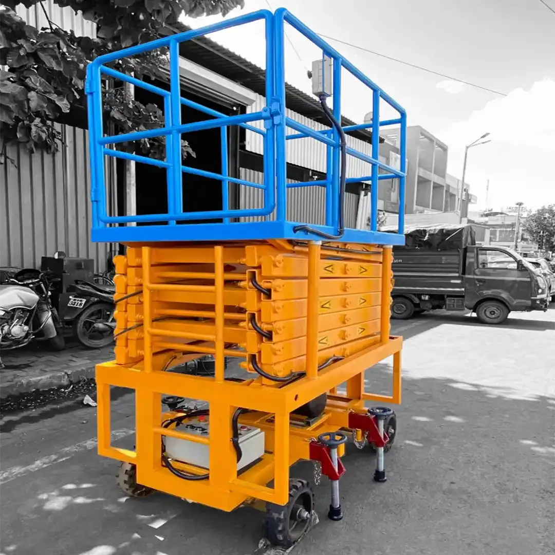 Mobile Semi Electric Scissor Lifts