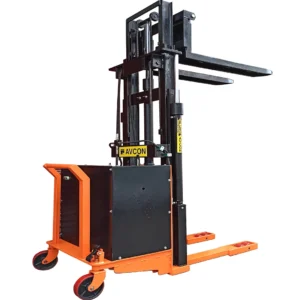 Flameproof stackers by Avcon Systems designed for safe material handling in hazardous industrial environments