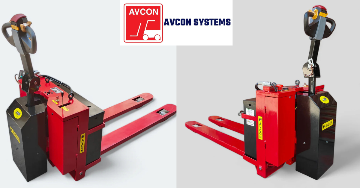 Battery Operated Pallet Truck for electric motorised pallet movement.