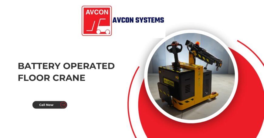 Battery Operated Floor Crane