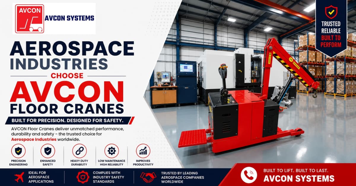 Aerospace Industries Floor Cranes