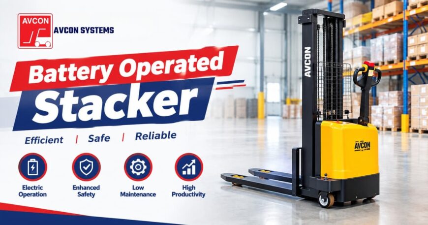 Battery Operated Stacker
