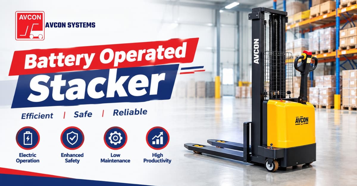 Battery Operated Stacker